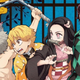 The main characters of Demon Slayer: Kimetsu no Yaiba.
